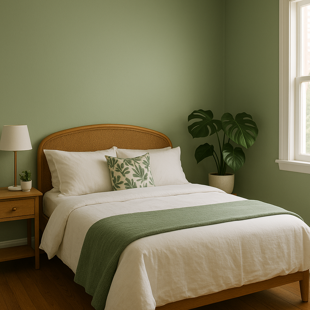 Muted Olive or Sage 