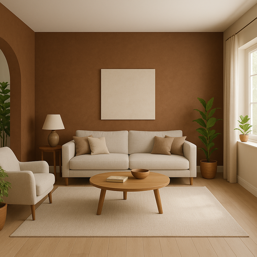 Earthy Brown + Warm Taupe