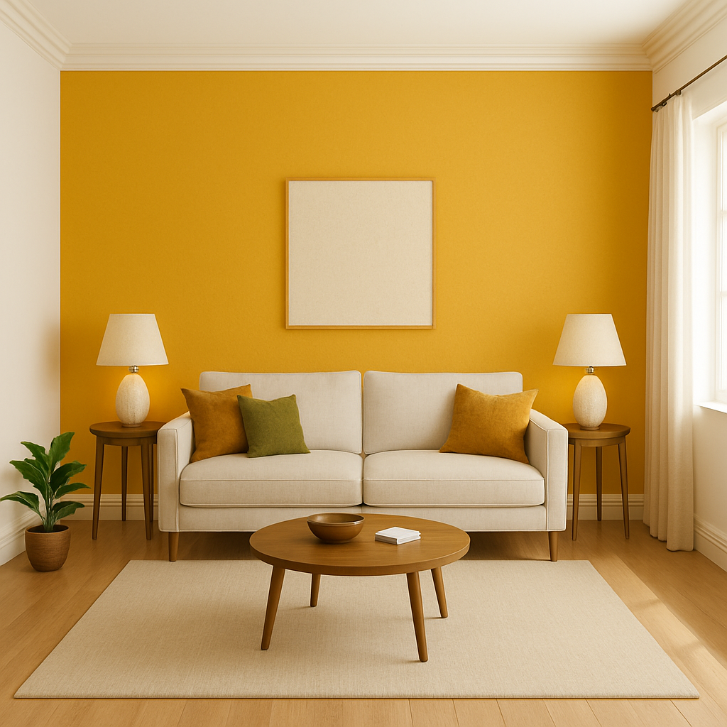 Mustard Yellow + Soft White
