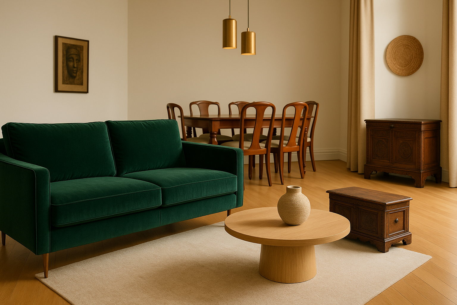 Elegant Nigerian living room