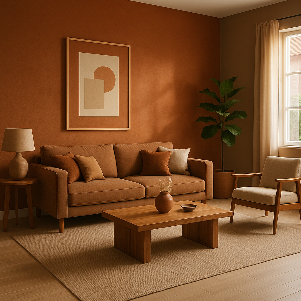 Earthy Browns and Clay Tones