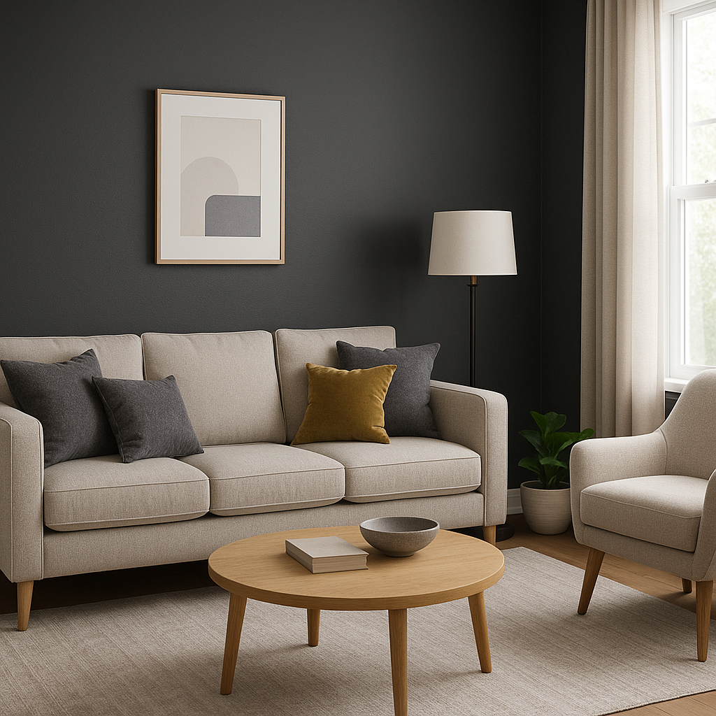 charcoal grey