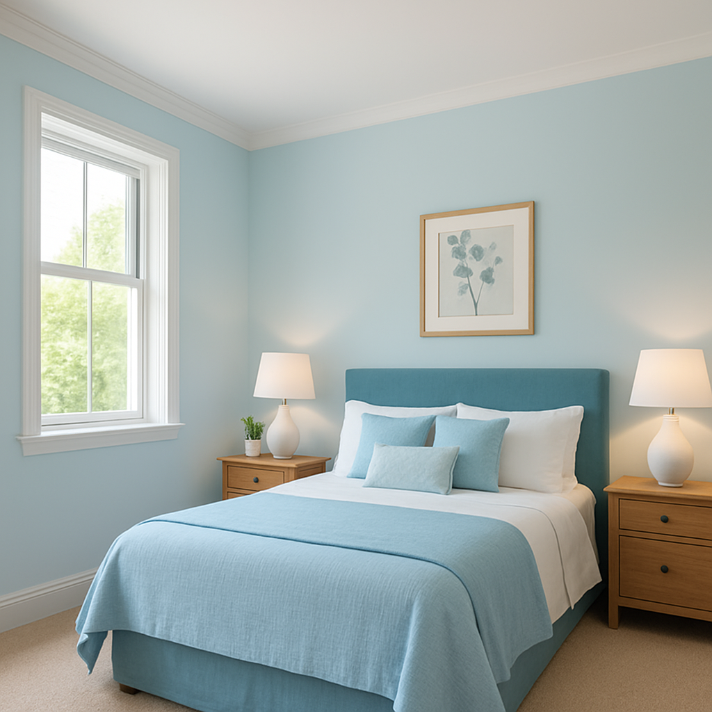 soft blue