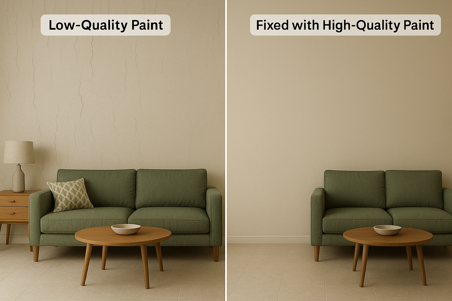 Low-Quality Paint