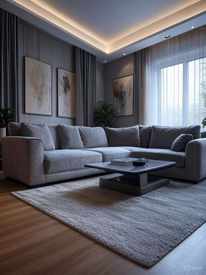 soft grey