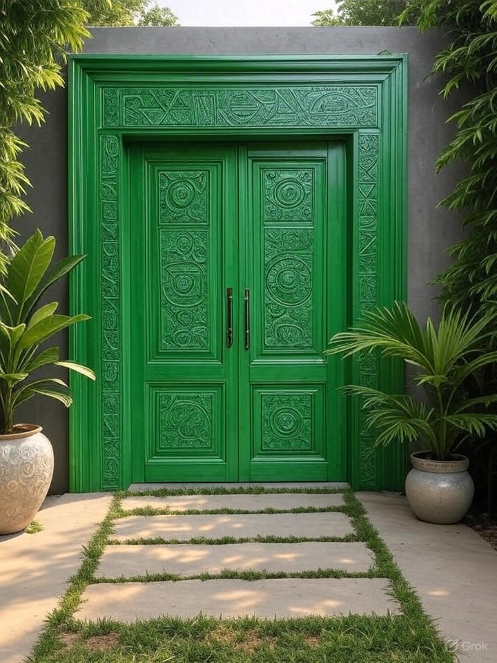 green