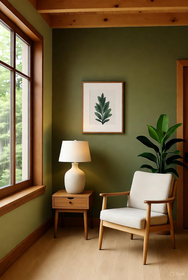 Muted Olive Tones