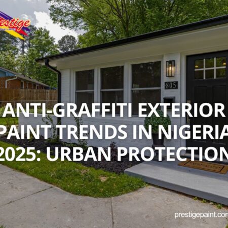 anti-graffiti exterior paint Nigeria 2025