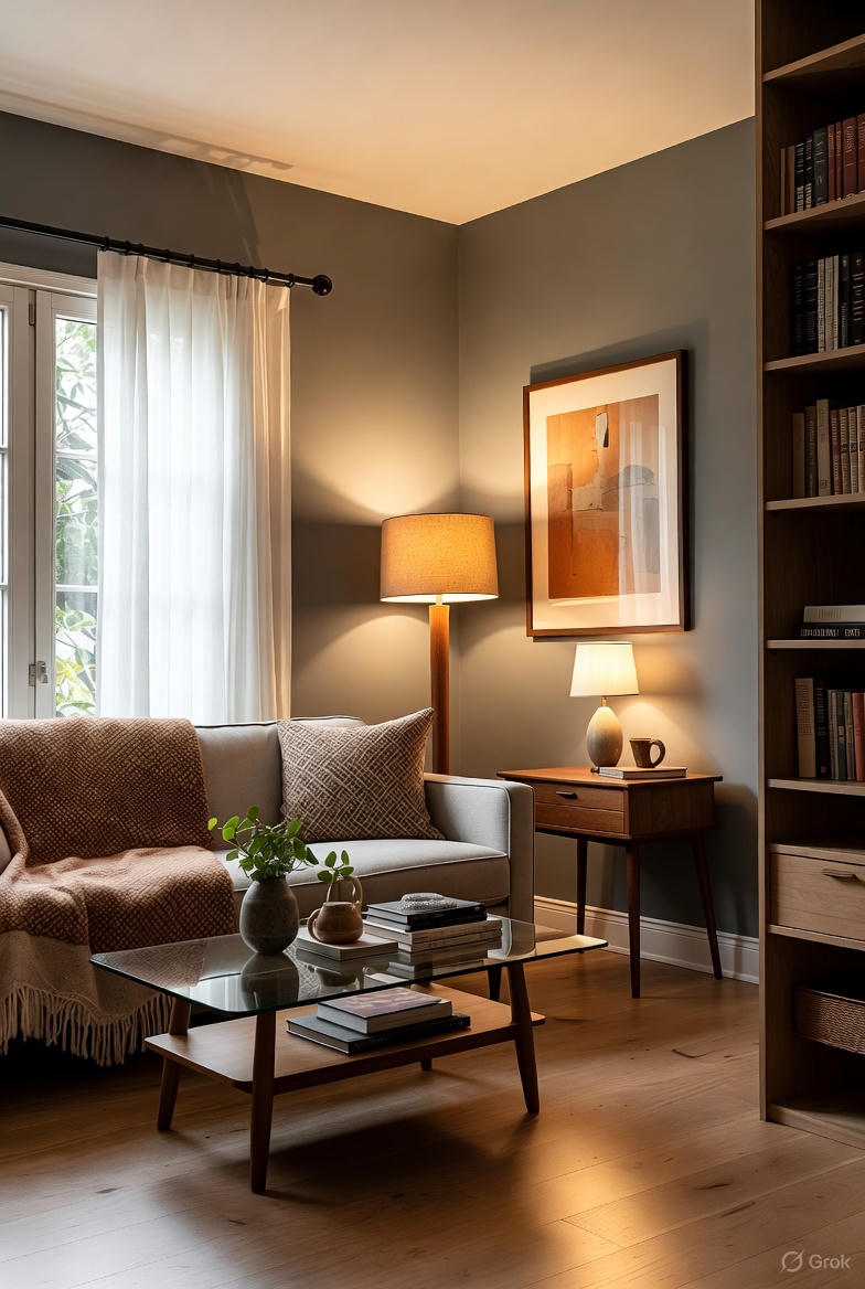 mid-century modern paint trends Nigeria 2025