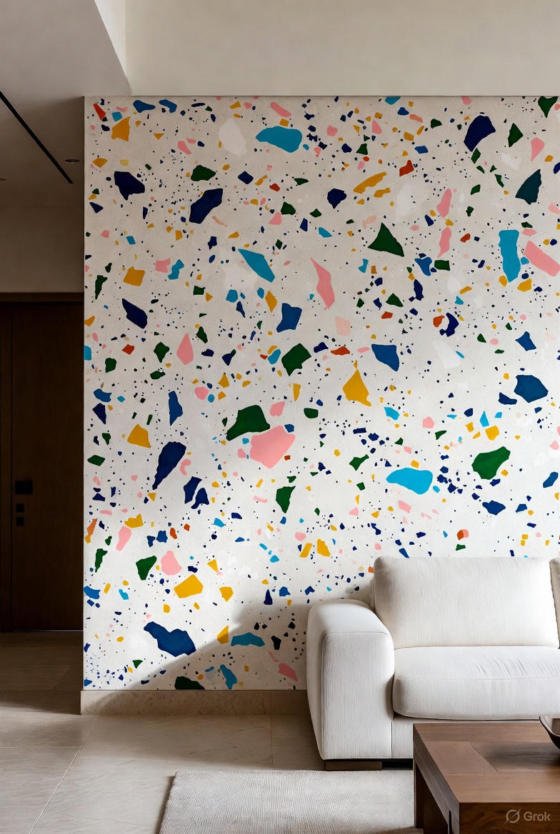 terrazzo-effect paint trends Nigeria 2025