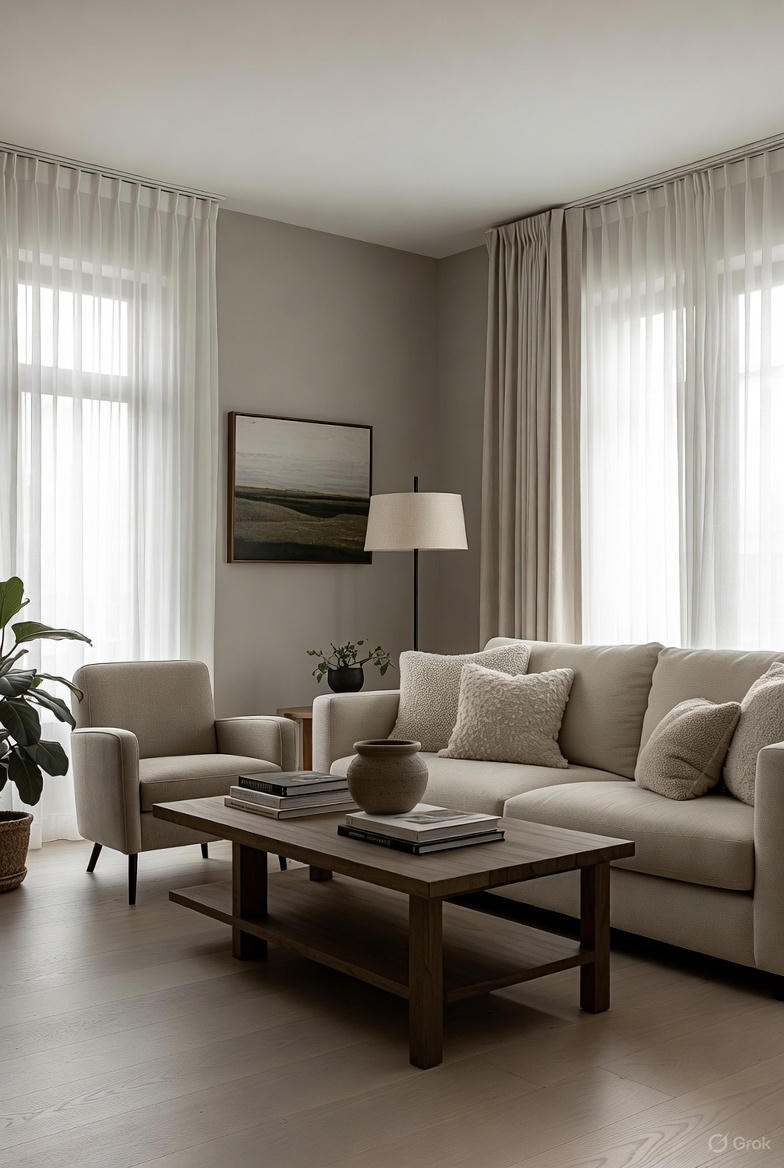 Japandi-style paint trends Nigeria 2025