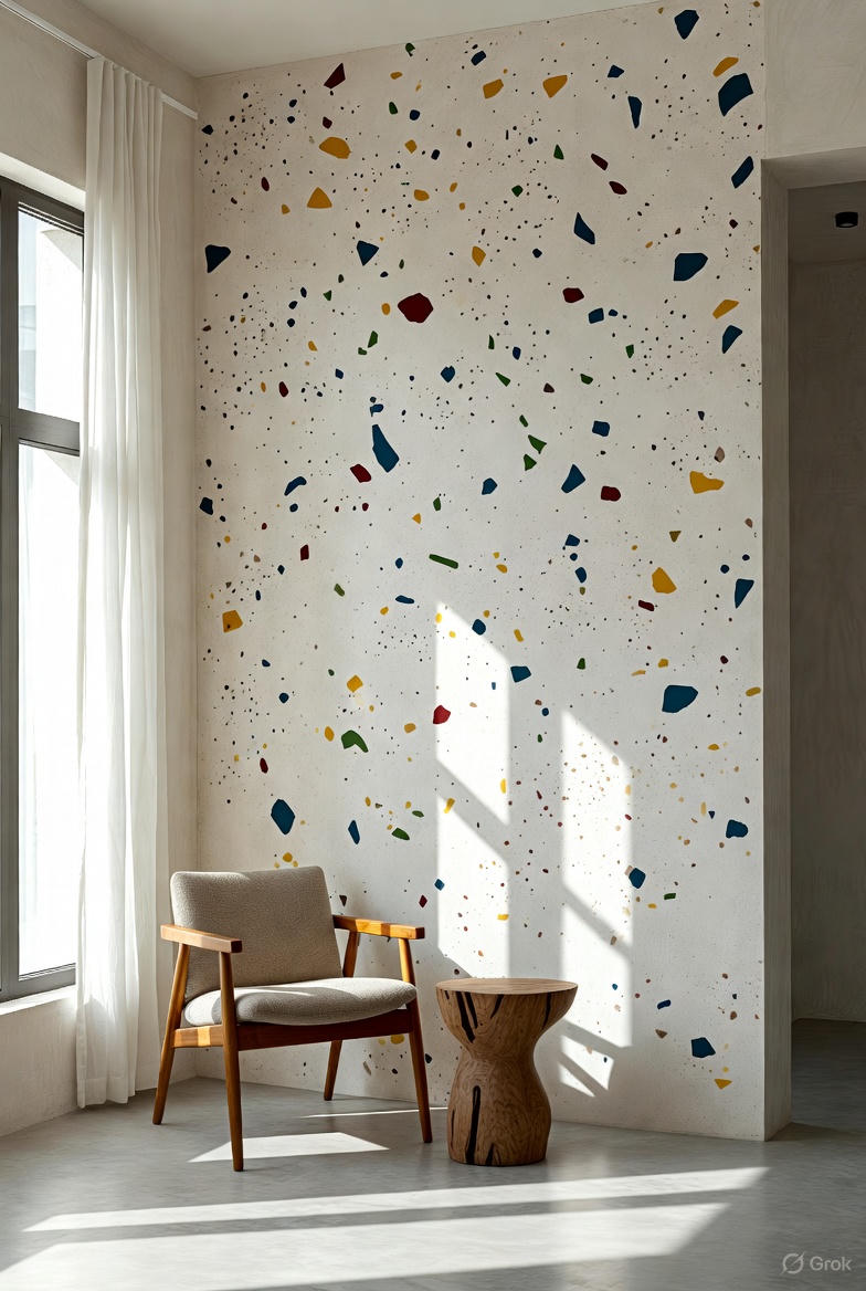 terrazzo-effect paint trends Nigeria 2025