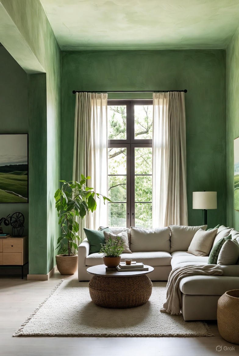 biophilic paint designs trends Nigeria 2025