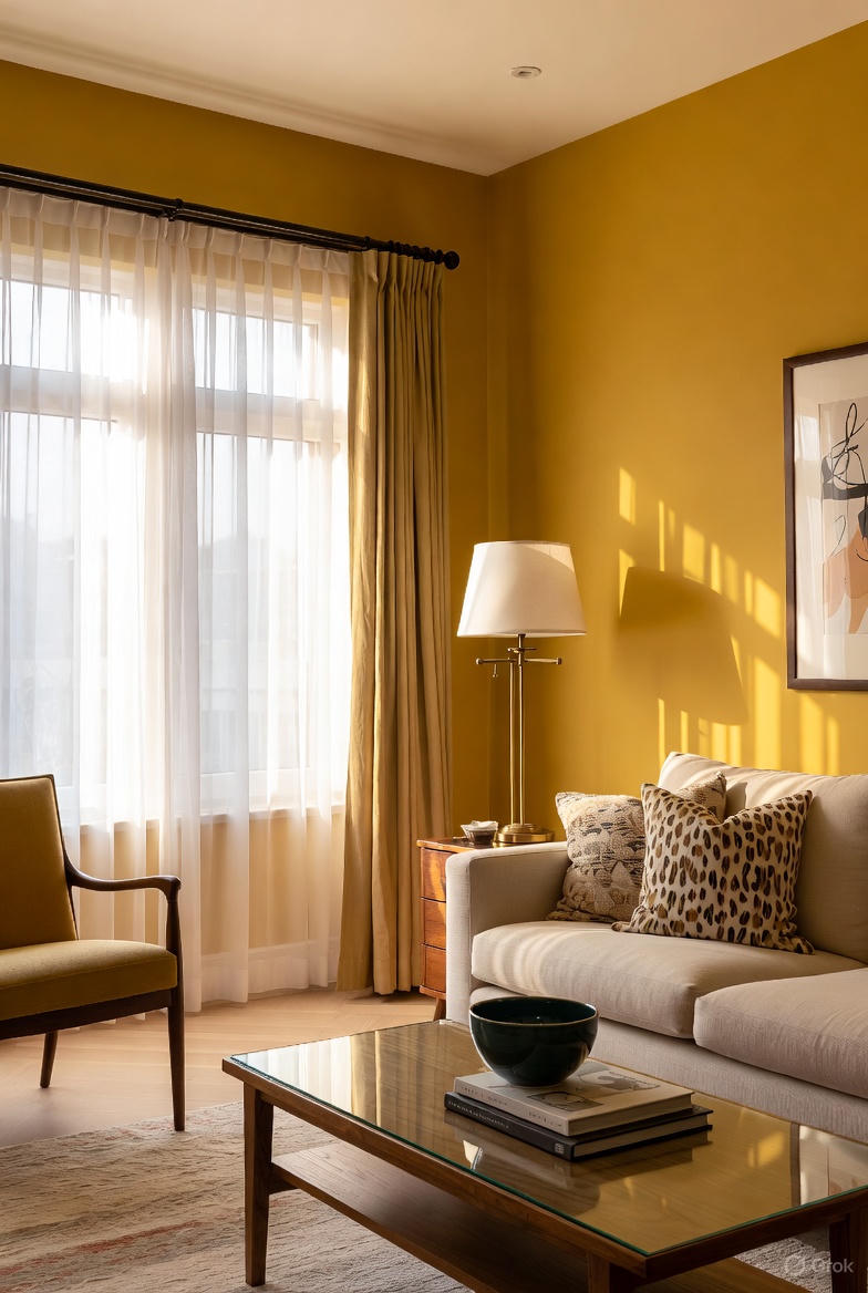 mid-century modern paint trends Nigeria 2025