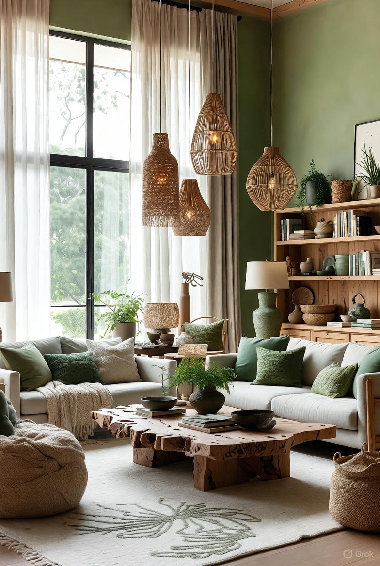 biophilic paint designs trends Nigeria 2025