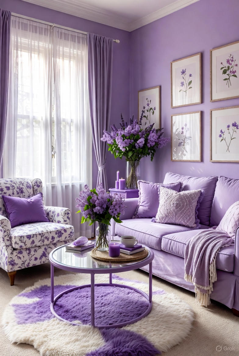 soft lavender lilac paint trends Nigeria 2026