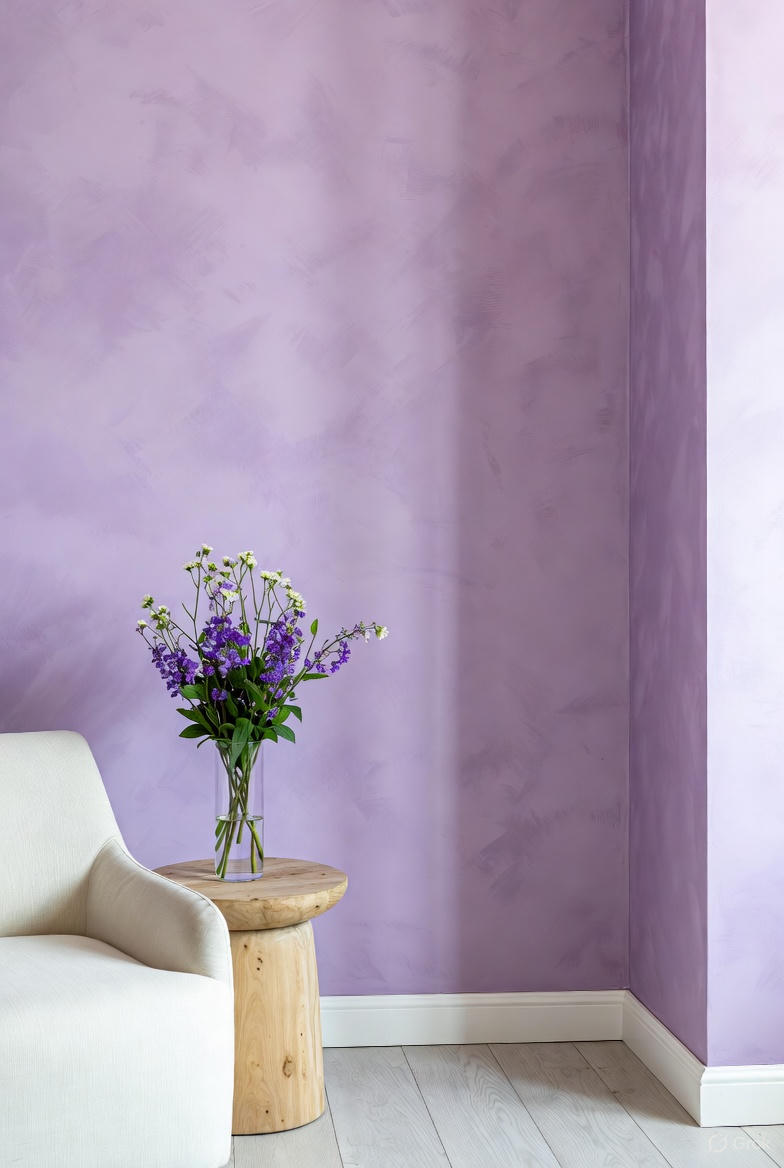 soft lavender lilac paint trends Nigeria 2026