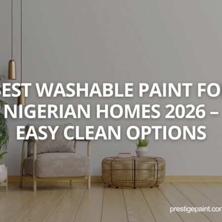 best washable paint Nigeria