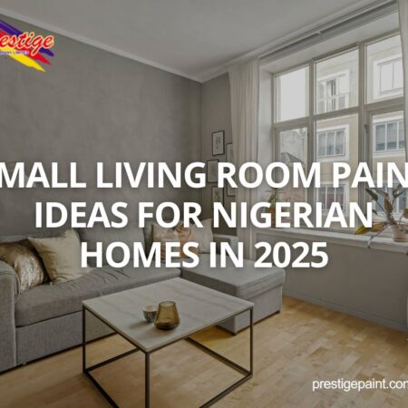 small living room paint ideas Nigeria 2025