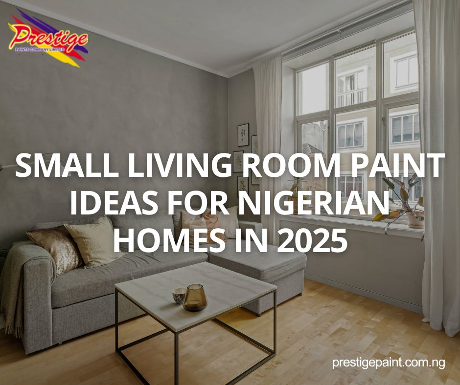 small living room paint ideas Nigeria 2025