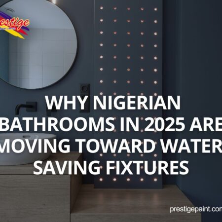 Water-saving bathroom fixtures Nigeria