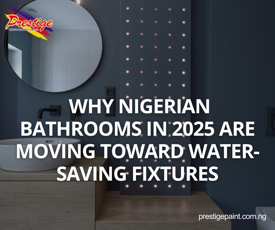 Water-saving bathroom fixtures Nigeria