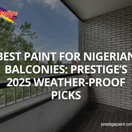 paint for Nigerian balconies