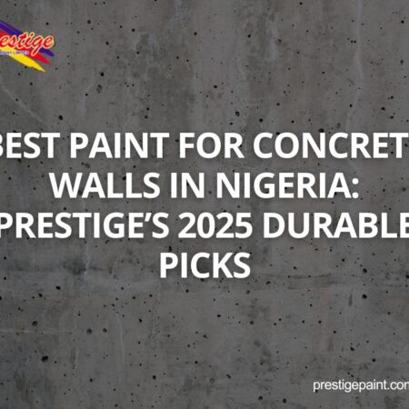 paint for concrete walls Nigeria