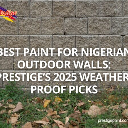 paint for Nigerian outdoor walls