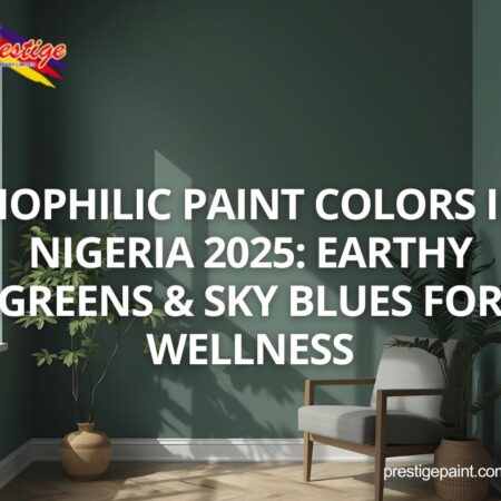 biophilic paint colors Nigeria 2025