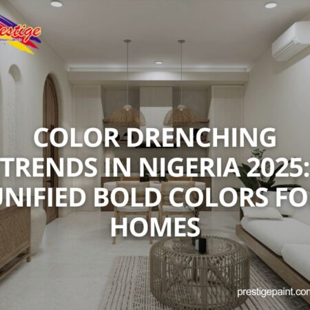 color drenching trends Nigeria 2025