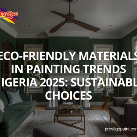 eco-friendly materials painting trends Nigeria 2025