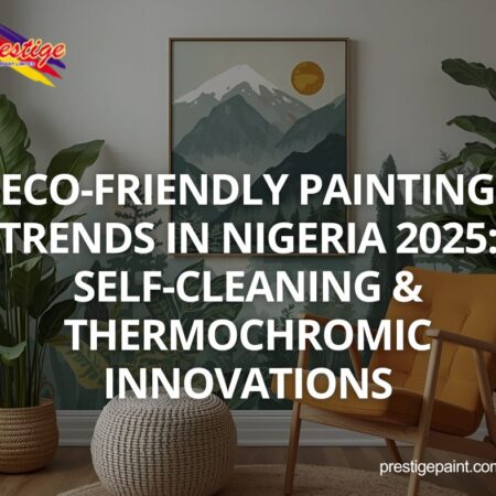 eco-friendly painting trends Nigeria 2025