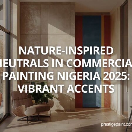 nature-inspired neutrals commercial painting Nigeria 2025