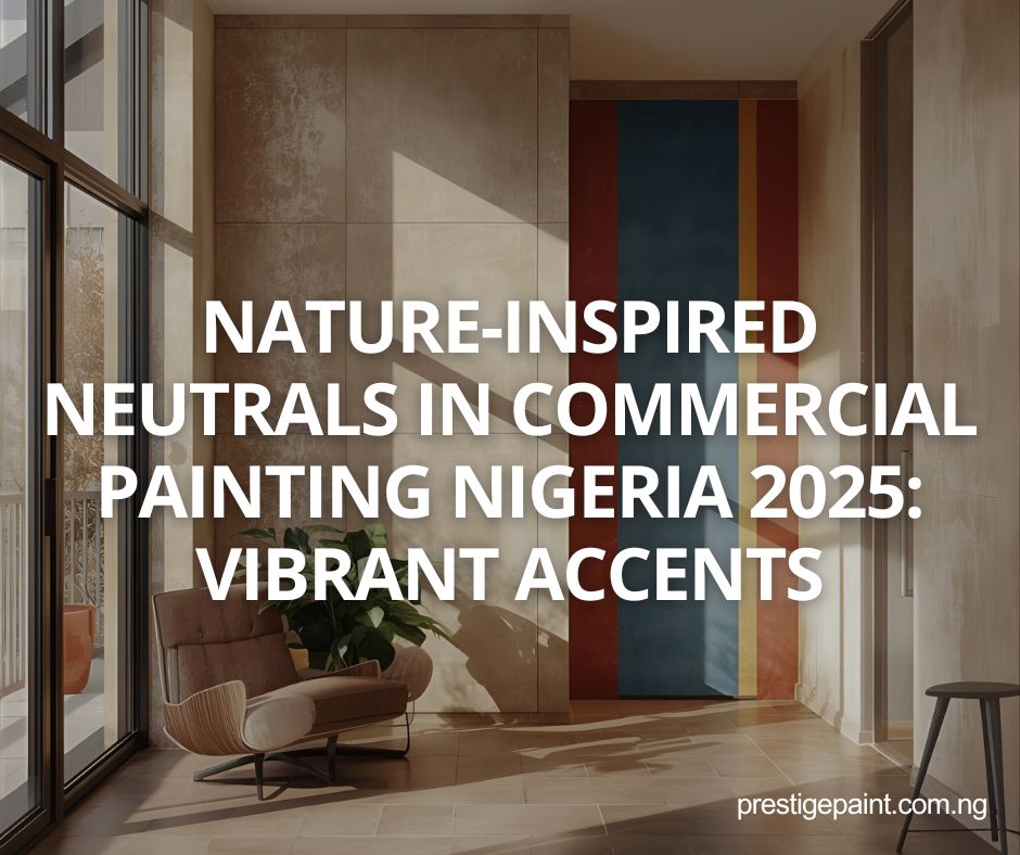 nature-inspired neutrals commercial painting Nigeria 2025