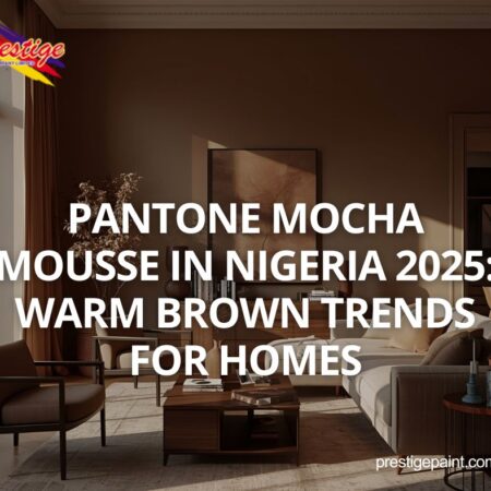 pantone mocha mousse Nigeria 2025