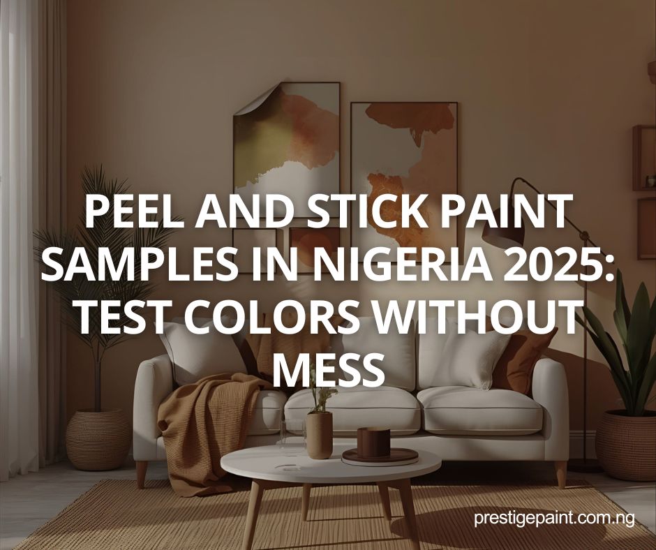peel and stick paint samples Nigeria 2025