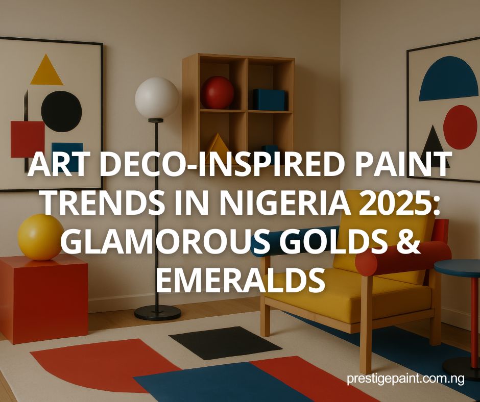 Art Deco-inspired paint trends Nigeria 2025
