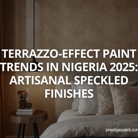 terrazzo-effect paint trends Nigeria 2025
