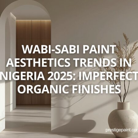 wabi-sabi paint aesthetics trends Nigeria 2025