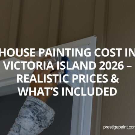 house painting cost Victoria Island