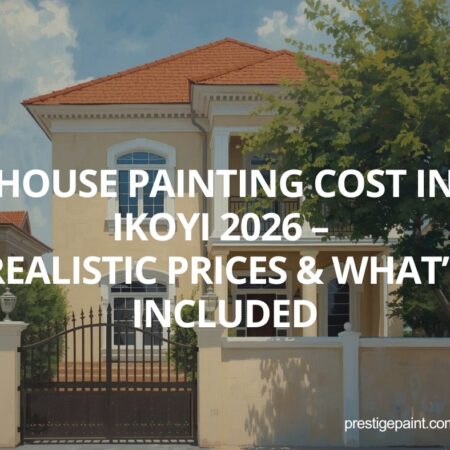 house painting cost Ikoyi