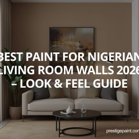 best paint for Nigerian living room walls