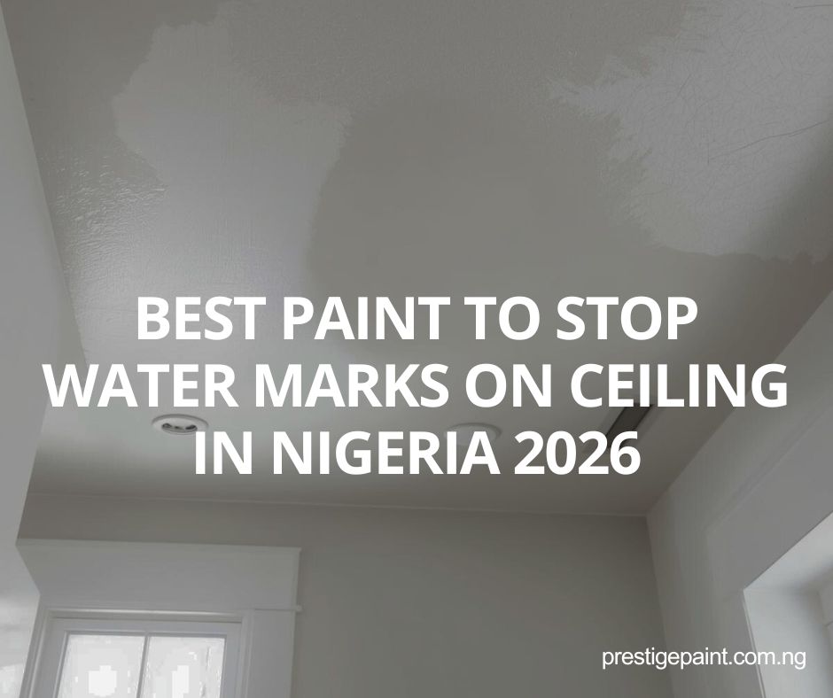 best paint to stop water marks on ceiling Nigeria