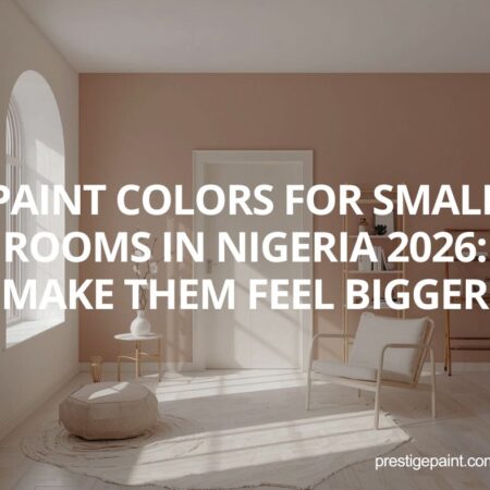 paint colors for small rooms Nigeria