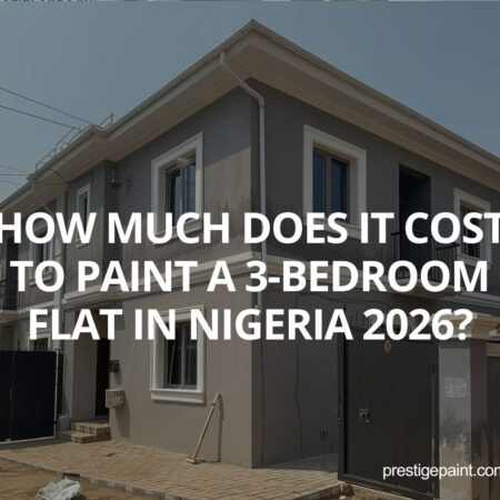 cost to paint 3 bedroom flat Nigeria