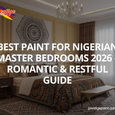 best paint for Nigerian master bedrooms