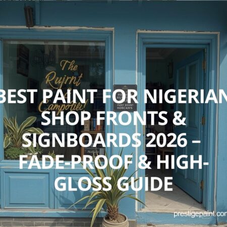 best paint for Nigerian shop fronts
