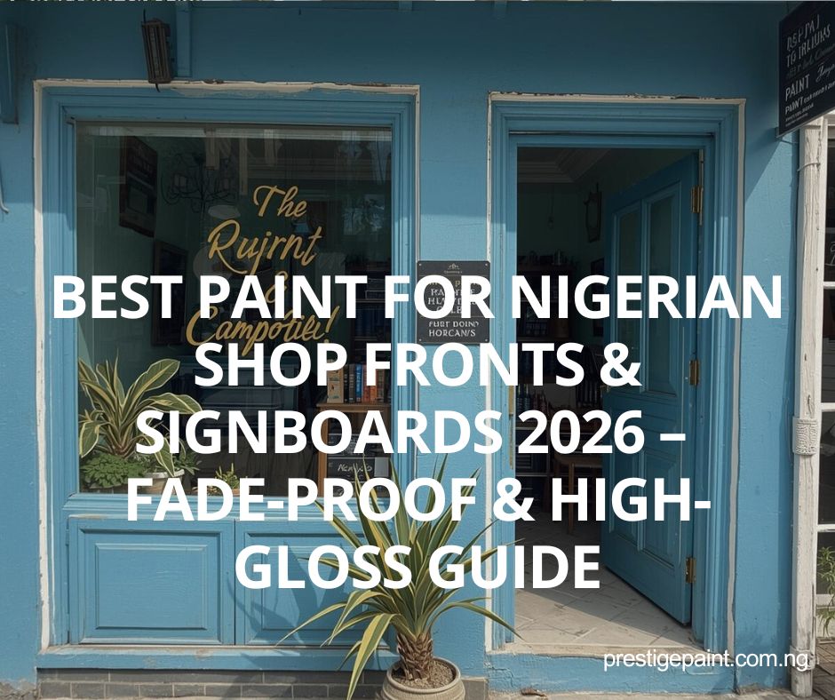 best paint for Nigerian shop fronts