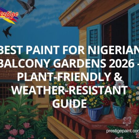 best paint for Nigerian balcony gardens